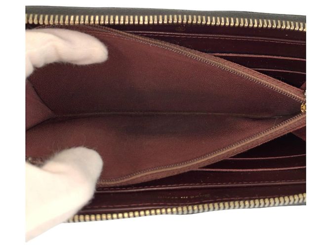 Chanel Matelasse Leder Langgeldbörse Schwarz - Ansicht 5