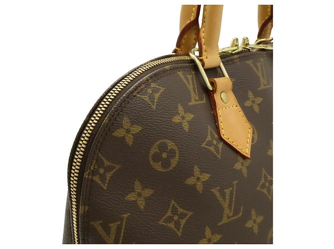 Bolsa Louis Vuitton Monogram Alma Marrom - vista 8
