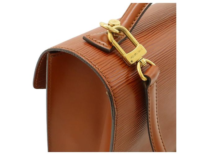 Borsa Louis Vuitton Epi Monceau Marrone - vista 4