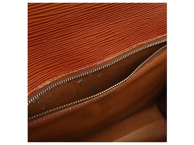 Borsa Louis Vuitton Epi Monceau Marrone - vista 7