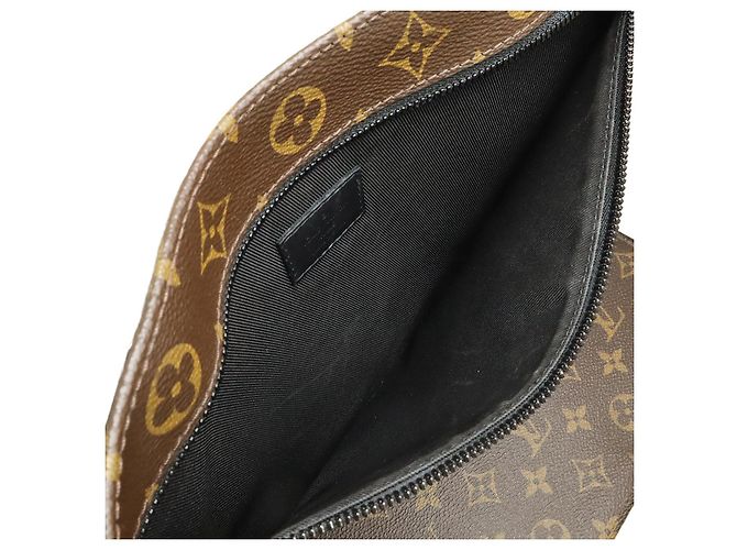 Borsa Tote Louis Vuitton Monogram Weekend PM Marrone - vista 6