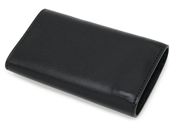 Hermès Porta-chaves Hermes em couro Box Calf 6 ganchos Preto - vista 2