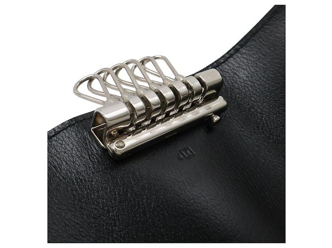 Hermès Porta-chaves Hermes em couro Box Calf 6 ganchos Preto - vista 6