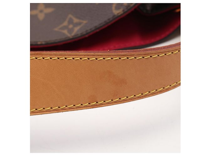 Borsa a Spalla Louis Vuitton Graceful PM Monogram Marrone - vista 6
