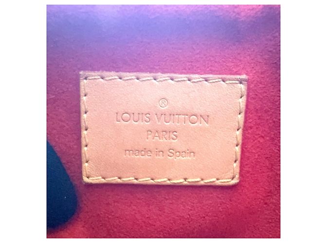 Borsa Louis Vuitton Pallas MM Monogram Marrone - vista 4