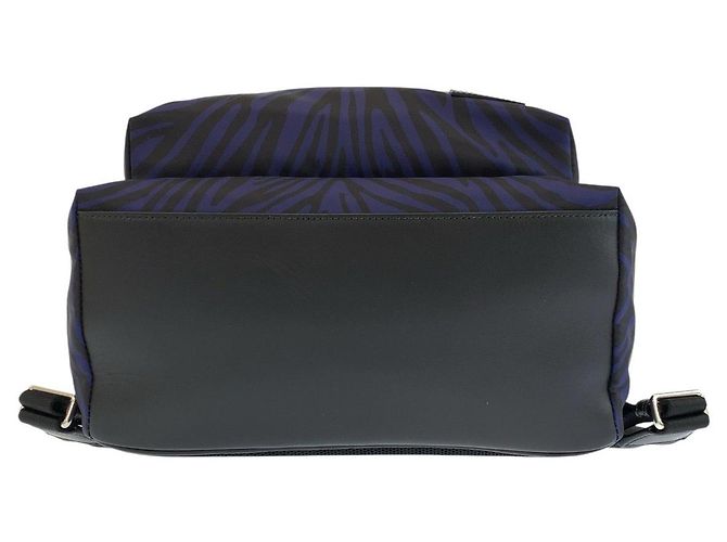 Zaino Bally Zebra Nylon Blu - vista 10