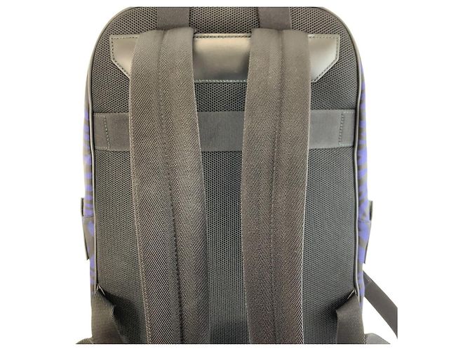 Zaino Bally Zebra Nylon Blu - vista 9