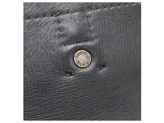 Borsa a tracolla in pelle Louis Vuitton Yuta Yuma Grigio - vista 8