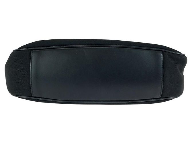 Bamboo Bolso de hombro de nailon y cuero con detalle de bambú Gucci Negro - vista 10