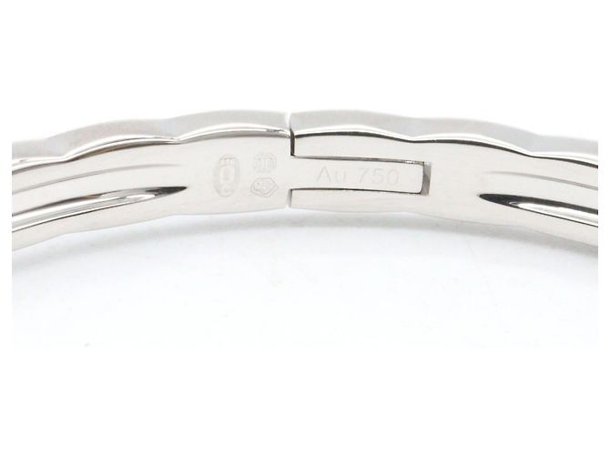 Bracciale Chanel Coco Crush Diamond K18WG Argento Metallico - vista 4