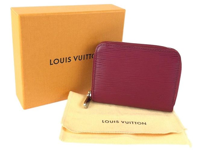 Monedero Zippy de piel Louis Vuitton Rosa - vista 10