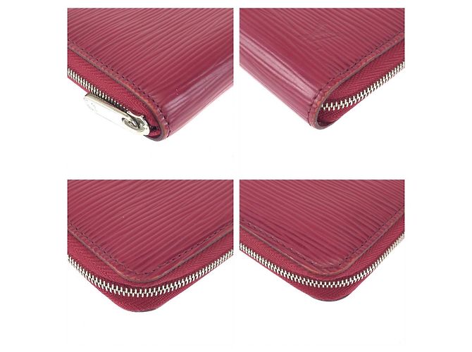 Monedero Zippy de piel Louis Vuitton Rosa - vista 3