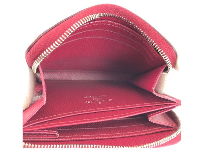 Monedero Zippy de piel Louis Vuitton Rosa - vista 8