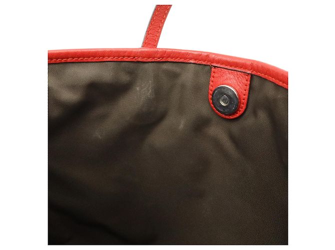 Borsa Tote per bambini Gucci Micro GG in PVC e pelle Marrone Beige - vista 6