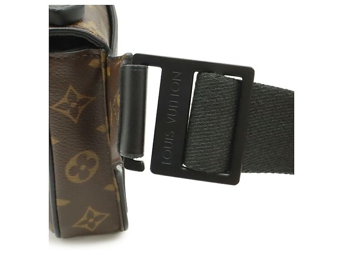 Borsa a tracolla Louis Vuitton Monogram S Lock Nero - vista 4