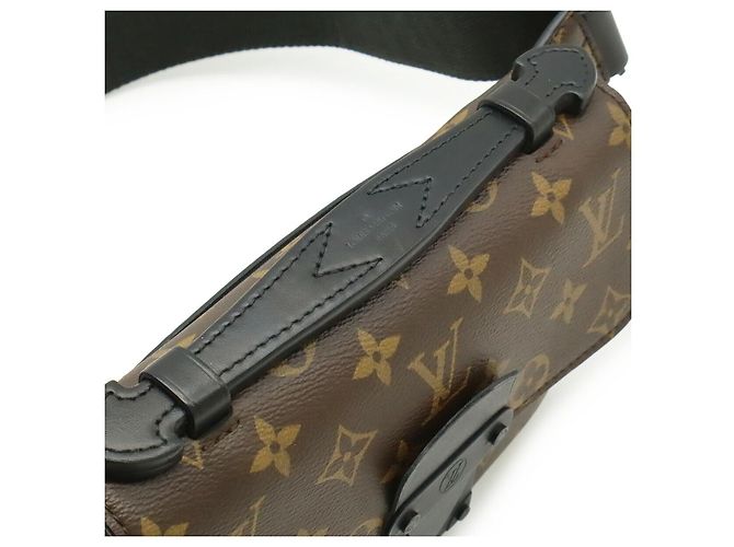 Borsa a tracolla Louis Vuitton Monogram S Lock Nero - vista 6