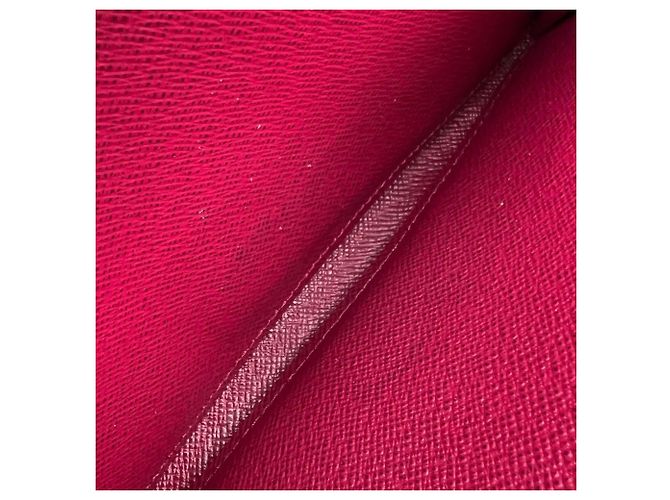 Portafoglio Clutch Louis Vuitton Zippy Monogram Leather Fuchsia Ebay Live Marrone - vista 5