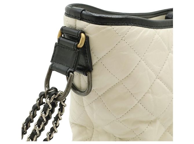 Chanel Gabrielle Large Hobo Chain Shoulder Bag Black - view 4