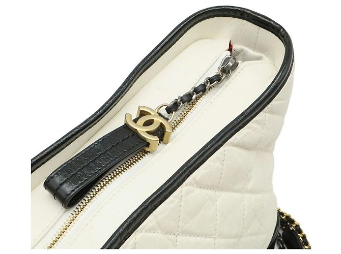 Chanel Gabrielle Large Hobo Chain Shoulder Bag Black - view 6