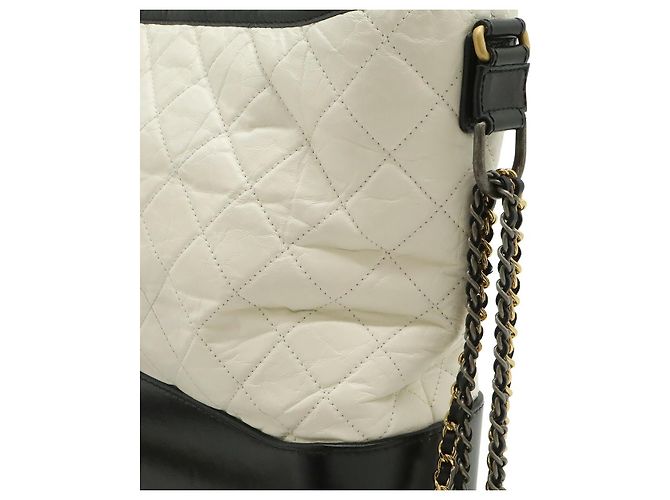 Chanel Gabrielle Large Hobo Chain Shoulder Bag Black - view 8