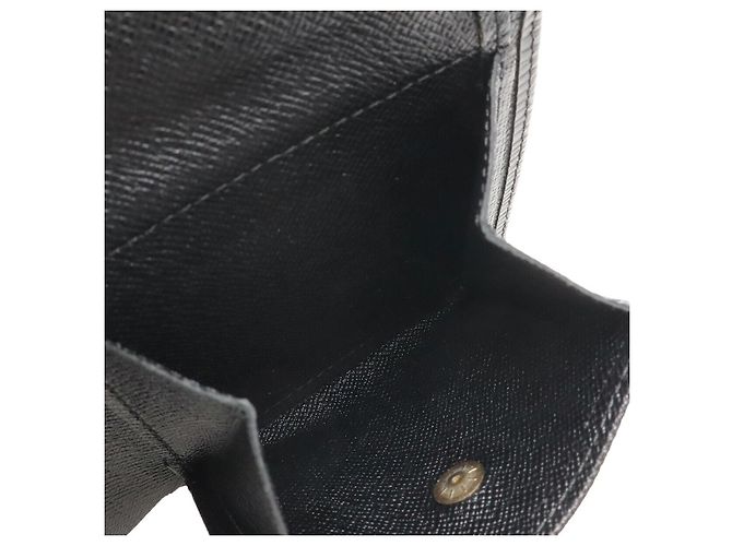 Portafoglio in pelle Epi Louis Vuitton Nero - vista 7