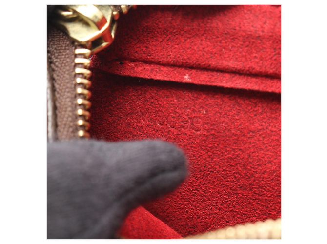 Borsa a Spalla Louis Vuitton Vivasite Monogram Marrone - vista 5