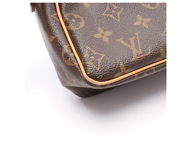 Borsa a Spalla Louis Vuitton Vivasite Monogram Marrone - vista 7