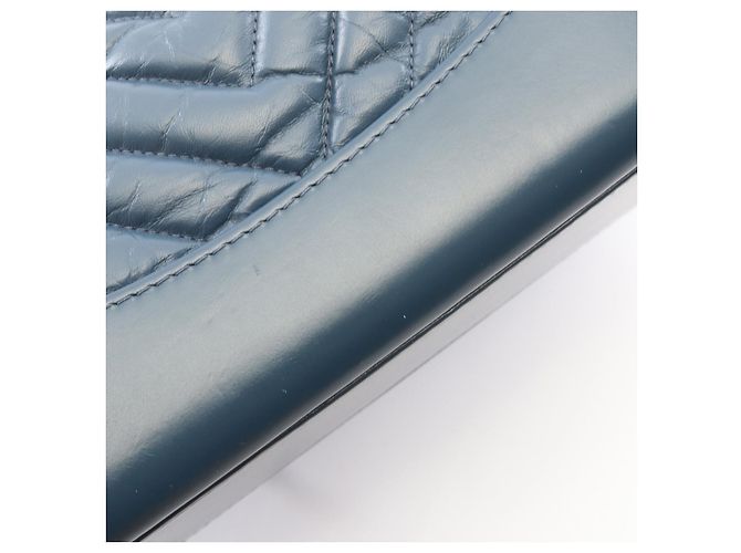 Chanel Gabrielle Small Lederrucksack Blau - Ansicht 8