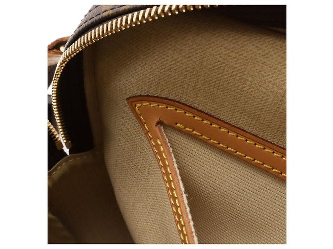 Borsa a tracolla Louis Vuitton Monogram Reporter PM Marrone - vista 8