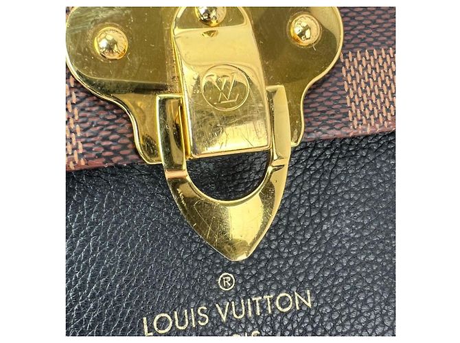 Louis Vuitton Vavin PM Damier Ebene Umhängetasche Braun - Ansicht 10