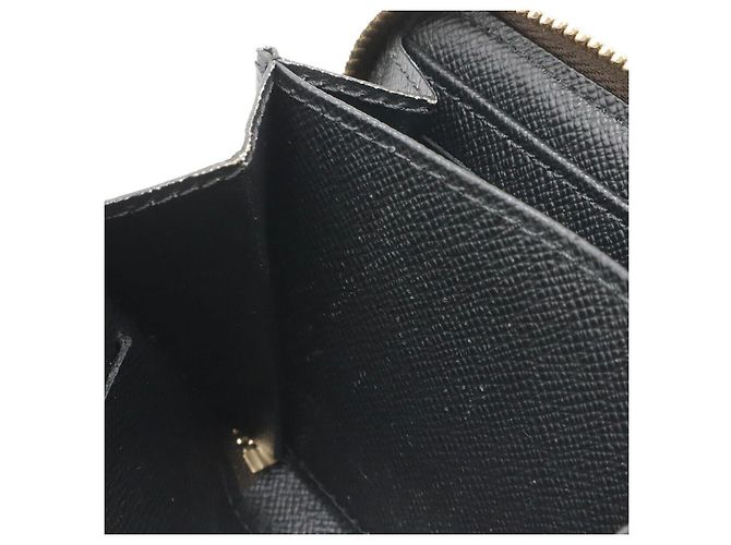 Louis Vuitton Monogram Giant Zippy Münzbeutel Braun - Ansicht 6