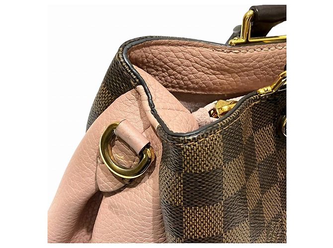 Borsa Louis Vuitton Brittany Damier Marrone - vista 7