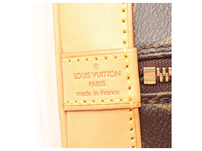 Louis Vuitton Alma PM Handtasche aus Monogram Canvas Braun - Ansicht 4