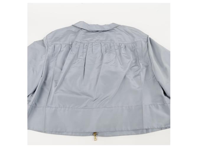 Prada Chaqueta plisada Talla Azul - vista 6