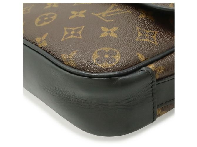 Louis Vuitton Monogram Macassar Schultertasche Braun - Ansicht 3