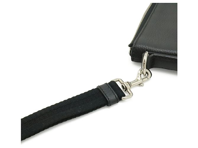 Clutch in pelle Gucci Cosmopolis Nero - vista 7