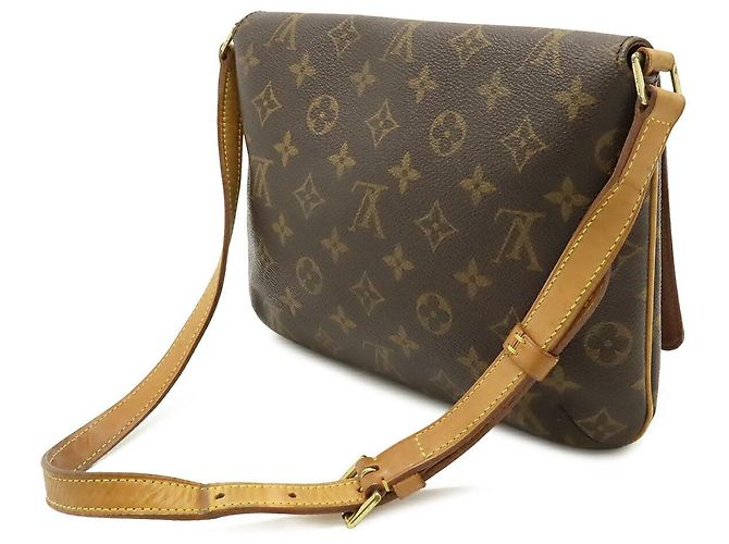 Borsa a tracolla Louis Vuitton Musette Tango Monogram Marrone - vista 2