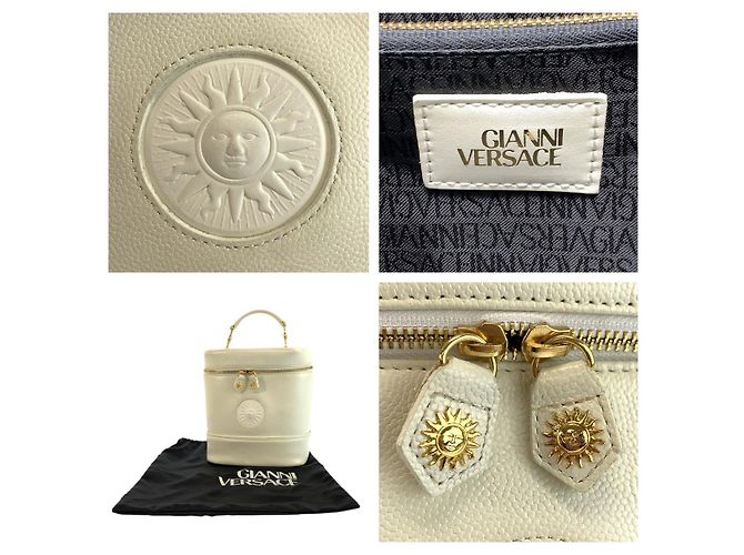 Borsa in pelle Versace - vista 3
