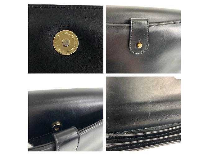 Gucci 2way Tasche aus Leder Schwarz - Ansicht 5