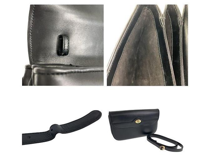 Gucci 2way Tasche aus Leder Schwarz - Ansicht 6