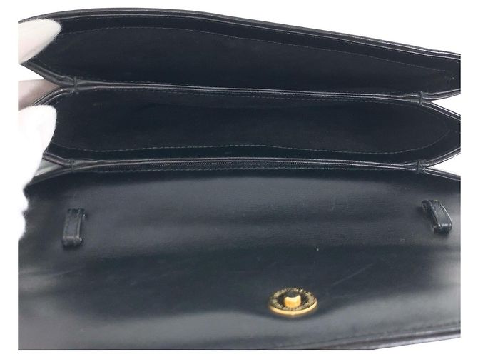 Gucci 2way Tasche aus Leder Schwarz - Ansicht 9
