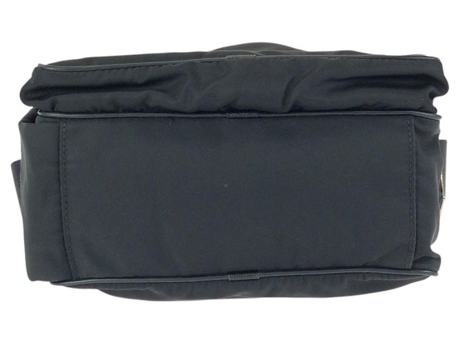 Prada Tessuto Nylon Schultertasche Schwarz - Ansicht 10