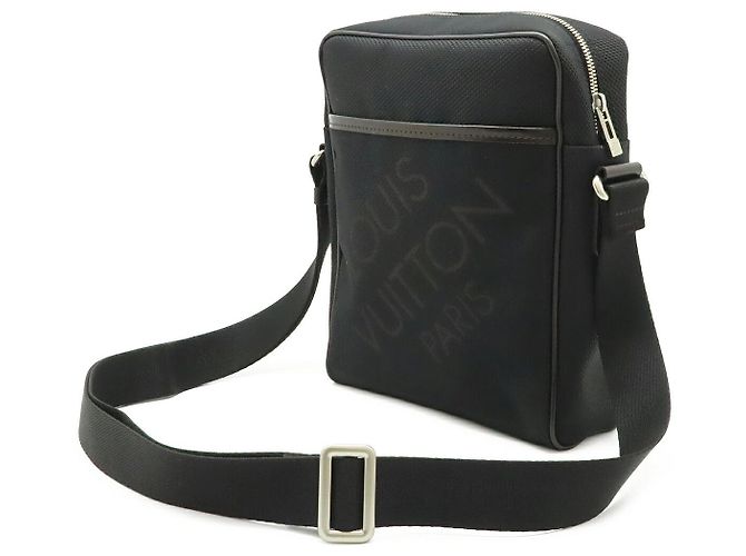 Borsa a tracolla Louis Vuitton Citadan Damier Geant Nero - vista 2