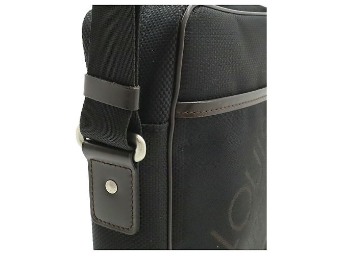 Borsa a tracolla Louis Vuitton Citadan Damier Geant Nero - vista 4