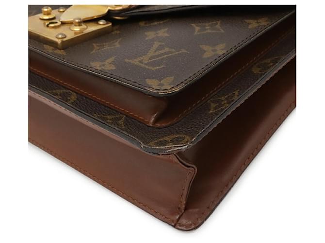Monceau Borsa 2way Louis Vuitton Monogram Marrone - vista 3
