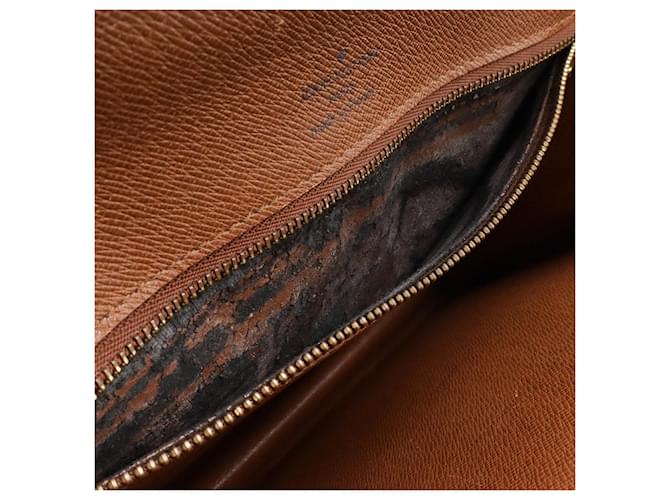 Monceau Borsa 2way Louis Vuitton Monogram Marrone - vista 8