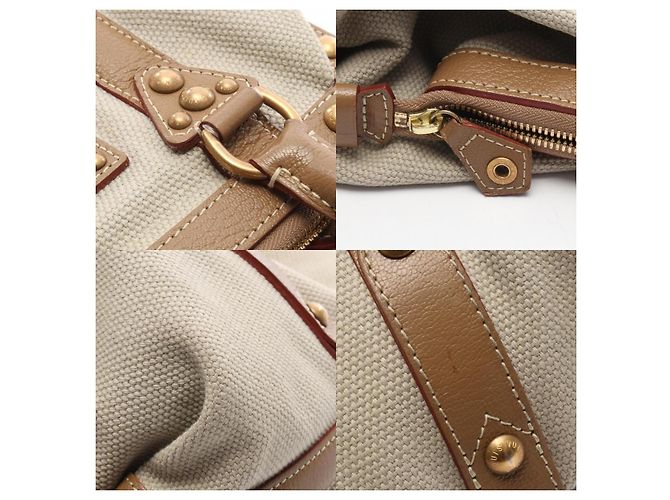 Louis Vuitton Antigua Tote Bag Braun Beige - Ansicht 9