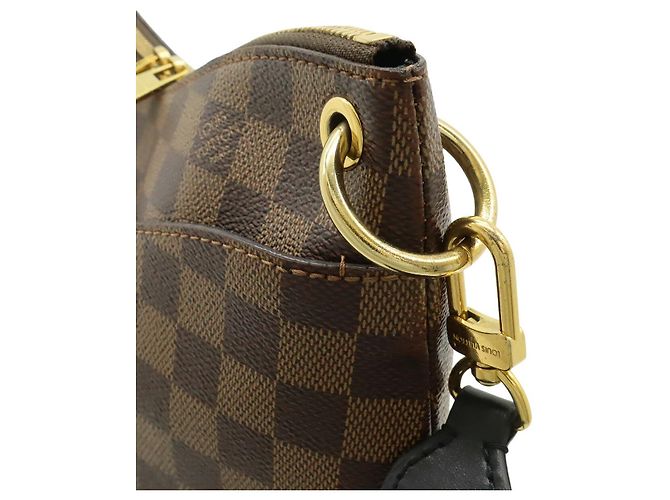 Borsa a spalla Louis Vuitton Damier Odeon NM MM Marrone - vista 4