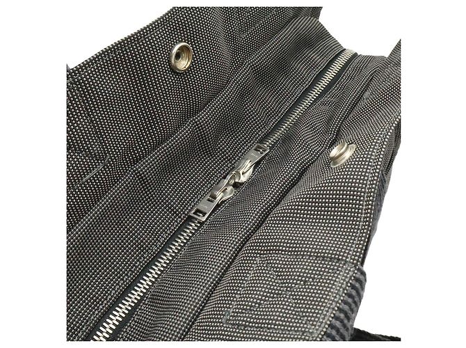 Hermès Hermes Canvas Rucksack Aile Line MM Grau - Ansicht 7