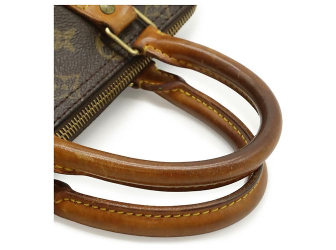 Speedy Borsa a mano Louis Vuitton Monogram Marrone - vista 4